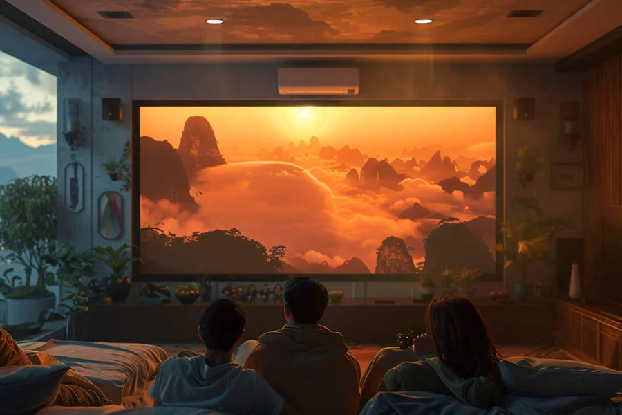 home cinema projector system